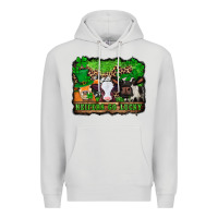 Dove Grey st patricks cows heifers go lucky Premium Hoodie - Jasminsmagicworld