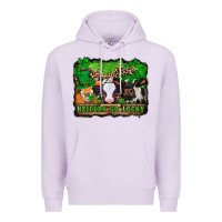 Lilac st patricks cows heifers go lucky Premium Hoodie - Jasminsmagicworld