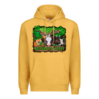 Mustard st patricks cows heifers go lucky Premium Hoodie - Jasminsmagicworld