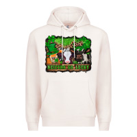 Pale Pink st patricks cows heifers go lucky Premium Hoodie - Jasminsmagicworld