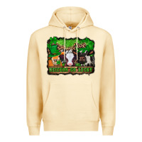 Pina Colada st patricks cows heifers go lucky Premium Hoodie - Jasminsmagicworld