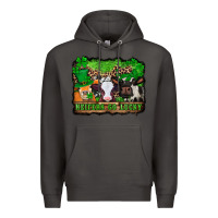 Smoke st patricks cows heifers go lucky Premium Hoodie - Jasminsmagicworld