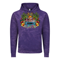 Cloud Purple summer Vintage Hoodie - SublimationCraftShop