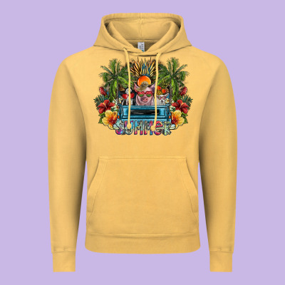 Summer Vintage Hoodie Designed By Sublimationcraftshop