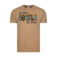 La Mejor Abuela De Todas Vintage Tee | Teevron