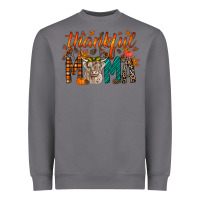 Storm thankful mama highland cow Heavyweight Sweatshirt - RacoonDesign