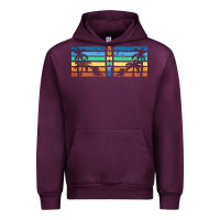 Mauve Wine retro summer Urban Hoodie - TumblerDesignByShophia
