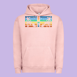Retro Summer Urban Hoodie Designed By Tumblerdesignbyshophia