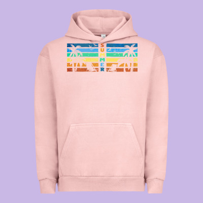 Retro Summer Urban Hoodie Designed By Tumblerdesignbyshophia