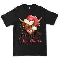 Black mooey christmas Premium Tee - MaliasSmallBusiness