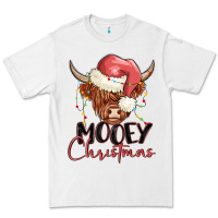 White mooey christmas Premium Tee - MaliasSmallBusiness