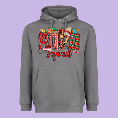 Para Squad Christmas Heavyweight Hoodie Designed By Maliassmallbusiness