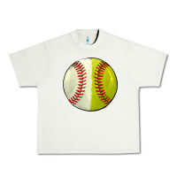 Pistachio half baseball softball Urban Heavy Tee - JahusDesignShop