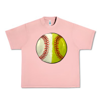 Salmon half baseball softball Urban Heavy Tee - JahusDesignShop