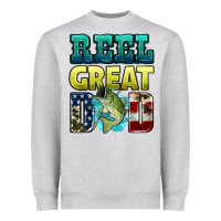 Heather Grey reely great dad Heavyweight Sweatshirt - HRA Design Shop