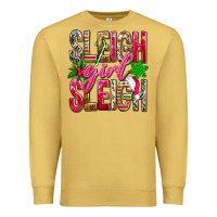 Antique Gold Sleigh girl sleigh Premium Sweatshirt - NancyCooperArtShop