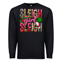 Black Sleigh girl sleigh Premium Sweatshirt - NancyCooperArtShop