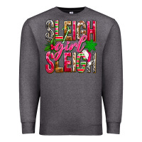 Charcoal Heather Sleigh girl sleigh Premium Sweatshirt - NancyCooperArtShop