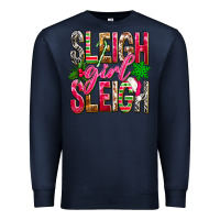 Navy Sleigh girl sleigh Premium Sweatshirt - NancyCooperArtShop