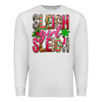 Oatmeal Heather Sleigh girl sleigh Premium Sweatshirt - NancyCooperArtShop