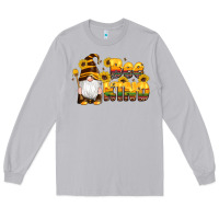 Moon Dust western bee kind gnomes bee honey sunflowers leopard serape Long Sleeve Tee - Artiststas