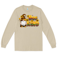 Mushroom western bee kind gnomes bee honey sunflowers leopard serape Long Sleeve Tee - Artiststas