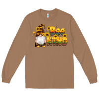 Toasted Coconut western bee kind gnomes bee honey sunflowers leopard serape Long Sleeve Tee - Artiststas