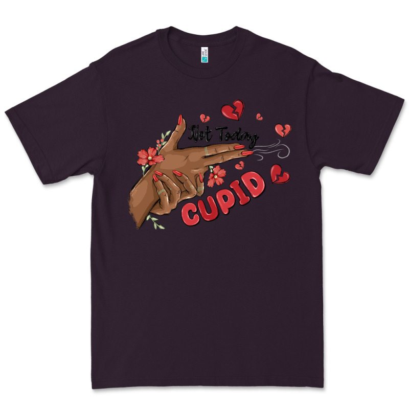Not Today Cupid Premium Tee by MaliasSmallBusiness | Teevron