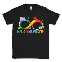 Black neurodiversity Classic Tee - LillyAllenDesigns