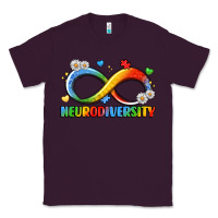 Plum neurodiversity Classic Tee - LillyAllenDesigns