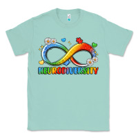 Seafoam neurodiversity Classic Tee - LillyAllenDesigns