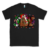Black joy and horse Christmas Classic Tee - AdoDesignShop