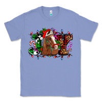 Colony Blue joy and horse Christmas Classic Tee - AdoDesignShop
