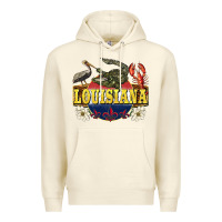 Sandshell louisiana state Premium Hoodie - BarkalooDesign