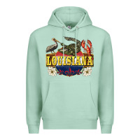 Seafoam louisiana state Premium Hoodie - BarkalooDesign