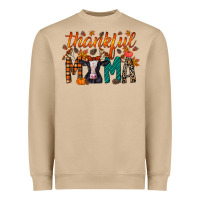 Mushroom thankful mama holstein cow Heavyweight Sweatshirt - RacoonDesign