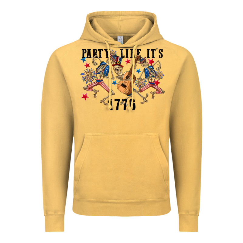 Party Like Its 1776 4th Of July Vintage Hoodie by CowGirlArtShop | Teevron