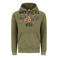 Vintage Olive Party like its 1776 4th of july Vintage Hoodie - CowGirlArtShop