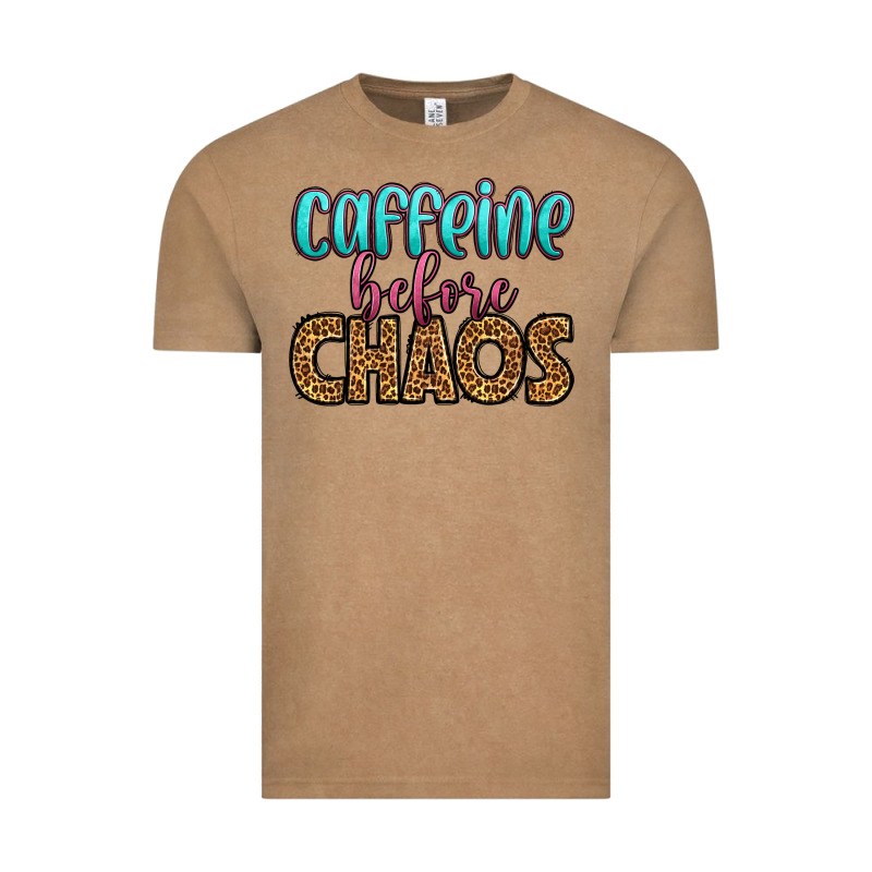 Caffeine Before Chaos Vintage Tee by HRA Design Shop | Teevron