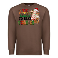 Chestnut Tis' the season to bake cookies Premium Sweatshirt - NancyCooperArtShop