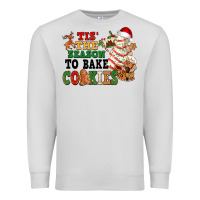 Dove Grey Tis' the season to bake cookies Premium Sweatshirt - NancyCooperArtShop