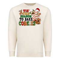 Sandshell Tis' the season to bake cookies Premium Sweatshirt - NancyCooperArtShop