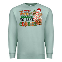 Seafoam Tis' the season to bake cookies Premium Sweatshirt - NancyCooperArtShop