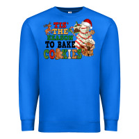 True Royal Tis' the season to bake cookies Premium Sweatshirt - NancyCooperArtShop