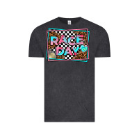 Vintage Black race day Vintage Tee - AdoDesignShop
