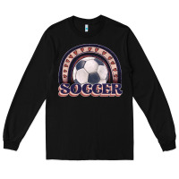 Black soccer rainbow Long Sleeve Tee - JahusDesignShop