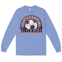 Colony Blue soccer rainbow Long Sleeve Tee - JahusDesignShop