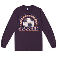 Plum soccer rainbow Long Sleeve Tee - JahusDesignShop