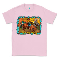 Bubblegum Pink cowboy take me away Classic Tee - JahusDesignShop