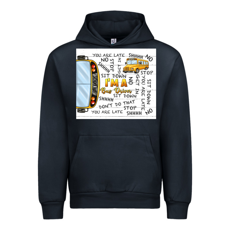I'm A Bus Driver School Bus Urban Hoodie by TumblerDesignByShophia | Teevron